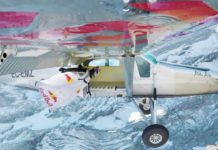 Red Bull Presents Wingsuit Flyers BASE Jump Into Plane In Mid Air