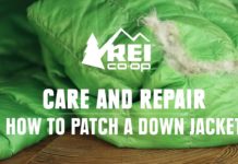 REI Presents How To Patch A Down Jacket