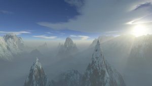 Misty Mountain Peaks | Pixabay Image