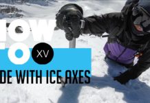Xavier De La Rue Presents How To Snowboard With Ice Axes