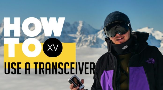 Xavier De Le Rue Presents How To Use An Avalanche Transceiver