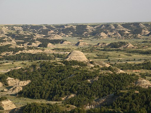 Theodore Roosevelt National Park | By Ymblanter [CC BY-SA 4.0], from Wikimedia Commons