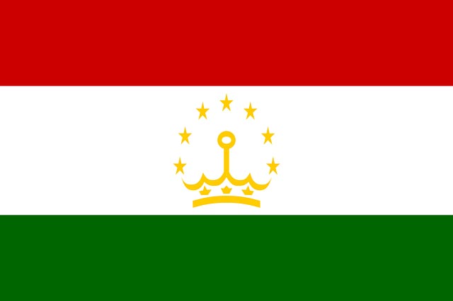 Tajikistan Flag
