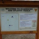Hummocks and Upland Trail Sign