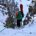 Skiing Apocalypse Couloir GTNP