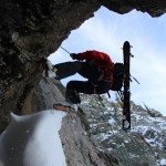 Skiing Apocalypse Couloir GTNP