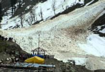 Watch Avalanche Footage From Pahalgam, Kashmir