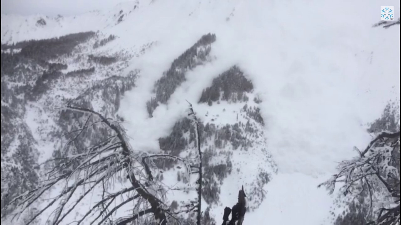 International Research Team Triggers Monster Avalanche In Valais, Switzerland