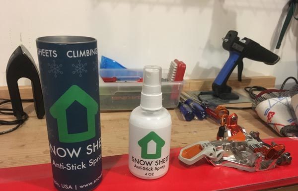 Snow Shed Wax: A Must-Have For Backcountry Skiers Snow Shed Wax Anti Stick Spray