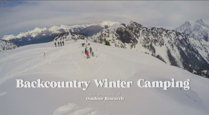 Outdoor Research Presents How To Build A Backcountry Winter Campsite