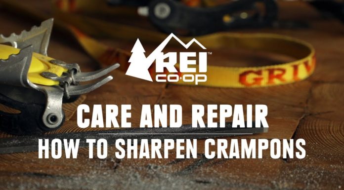 REI Presents How To Sharpen Crampons