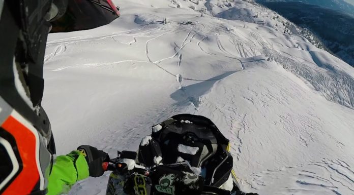 GoPro Awards: Jonathan Jean Hits Monster Gap On Snowmobile