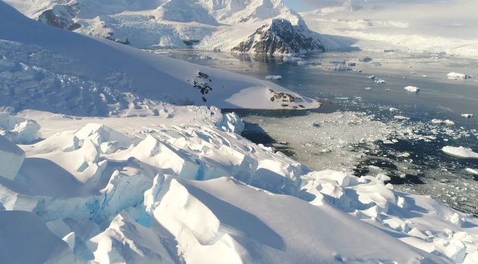 Galaxiid Presents Above Antarctica | Antarctica By Drone