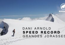 Dani Arnold Sets New Solo Speed Record On Grandes Jorasses