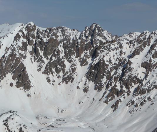 Colorado Wilderness Areas – List & Map Red Peak, Eagles Nest Wilderness, Colorado (As Seen From Buffalo Mountain)