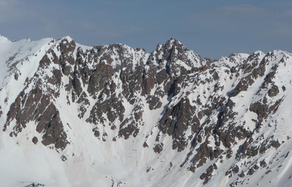 Colorado Wilderness Areas – List & Map Red Peak, Eagles Nest Wilderness, Colorado (As Seen From Buffalo Mountain)