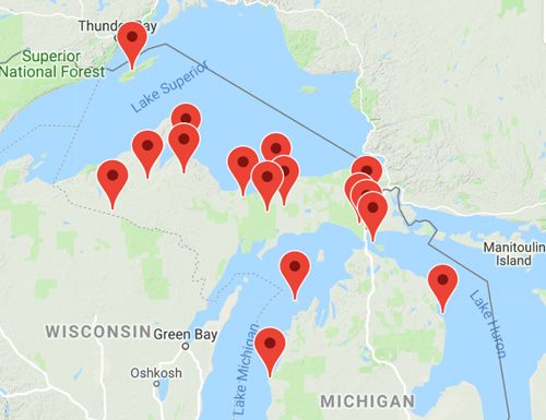 Michigan Wilderness Areas – List & Map Michigan Wilderness Areas Map