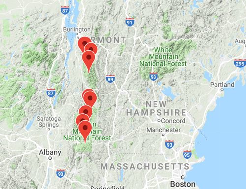 Vermont Wilderness Areas – List & Map Vermont Wilderness Areas