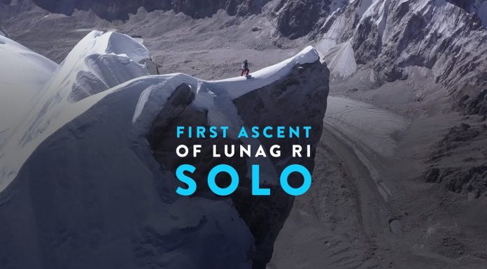 David Lama Presents First Ascent Of Lunag Ri – Solo